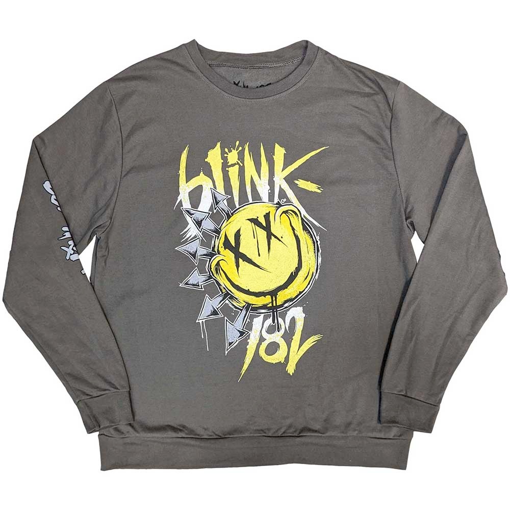 Blink182 - Big Smile Sweatshirt - Grau